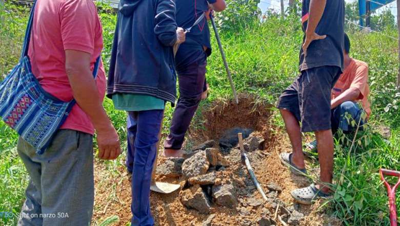 Illegal water tapping