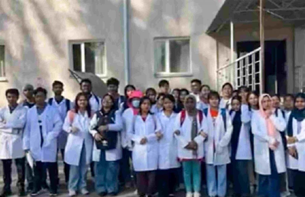 manipur medical student in kazrystan