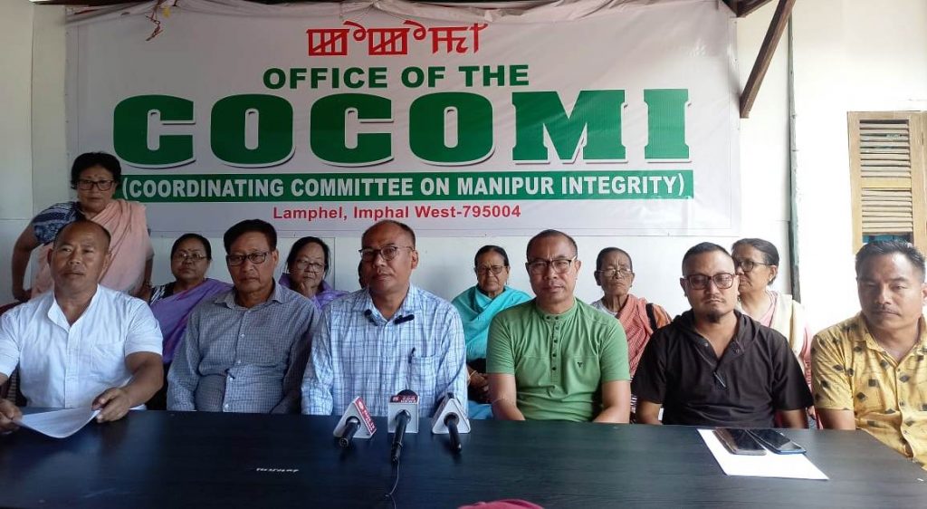 Manipur Unrest: COCOMI to hold rally to safeguard integrity