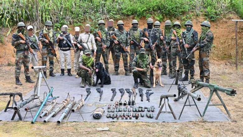 arms and ammunition seized