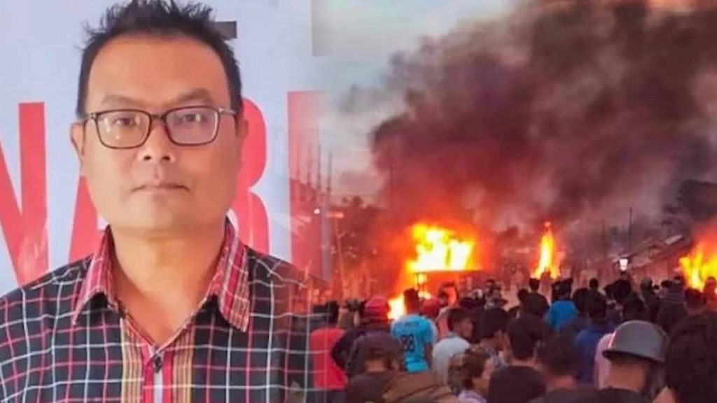 FIR Filed Against ITLF Media Secretary for Alleged Role in Manipur Violence